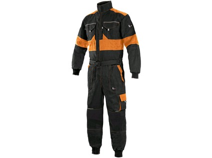 Kombinéza CXS LUXY ROBERT, pánská, černo-oranžová, vel. 56